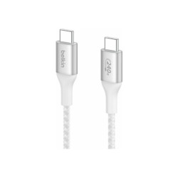 BELKIN Boost Charge 240w USB-C to USB-C Cable 2M White redeal.fr