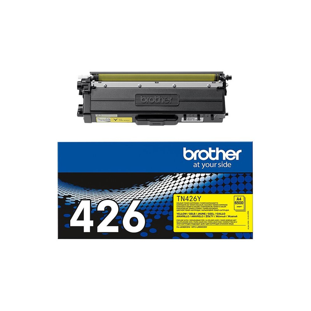 BROTHER TN426Y Toner Cartouche Jaune Super Grande Capacité 6.500 pages