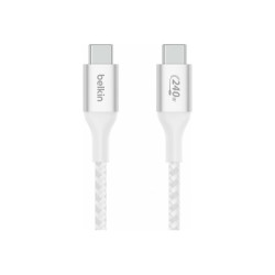 BELKIN Boost Charge 240w USB-C to USB-C Cable 2M White redeal.fr