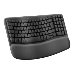 LOGITECH Wave Keys for Business - GRAPHITE - (FRA) - 2.4GHZ/BT - CENTRAL-419 - B2B redeal.fr