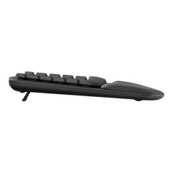 LOGITECH Wave Keys for Business - GRAPHITE - (FRA) - 2.4GHZ/BT - CENTRAL-419 - B2B redeal.fr