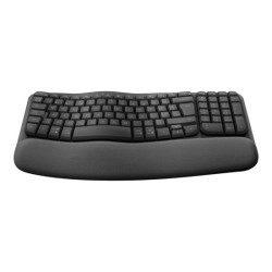 LOGITECH Wave Keys for Business - GRAPHITE - (FRA) - 2.4GHZ/BT - CENTRAL-419 - B2B redeal.fr