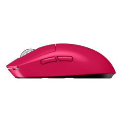 LOGITECH G PRO X SUPERLIGHT 2 Mouse gaming optical 5 buttons wireless 2.4 GHz USB LIGHTSPEED receiver pink redeal.fr