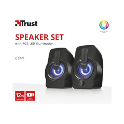 TRUST Enceintes multimédia GEMI 2.0 RGB redeal.fr