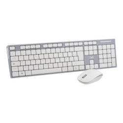 TNB CLASSY Wireless Keyboard/Mouse Combo Azerty High-End Finishes Compact Keyboard With Flat Comfortable And Silent Keys