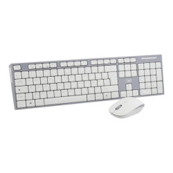 TNB CLASSY Wireless Keyboard/Mouse Combo Azerty High-End Finishes Compact Keyboard With Flat Comfortable And Silent Keys