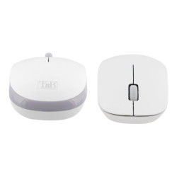 TNB CLASSY Wireless Keyboard/Mouse Combo Azerty High-End Finishes Compact Keyboard With Flat Comfortable And Silent Keys