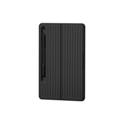 SAMSUNG Reinforced back cover with stand function Black redeal.fr