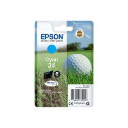 EPSON 2LB Singlepack Cyan 34 - DURABrite Ultra Ink
