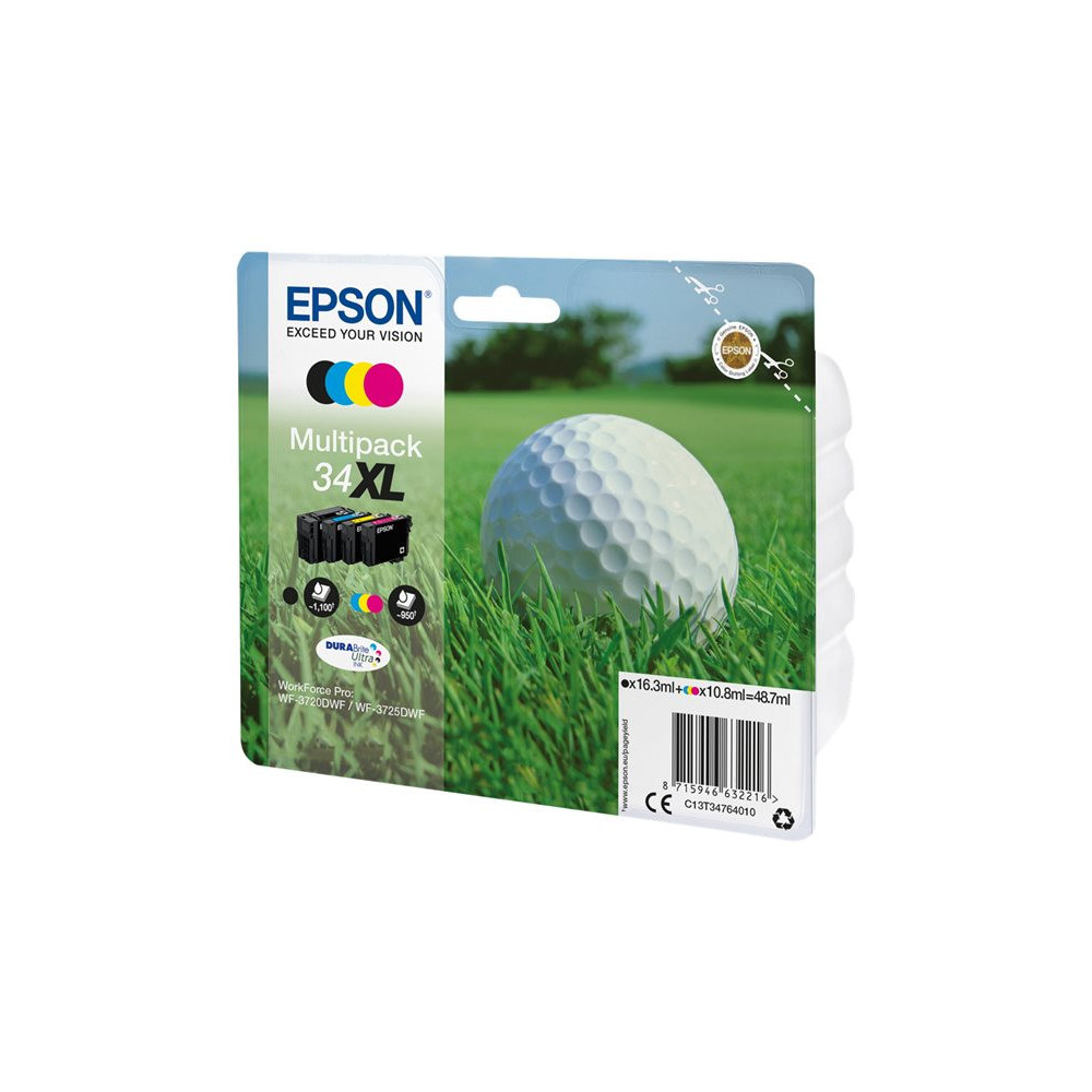 EPSON 2LB Multipack 4-colours 34XL DURABrite Ink Ultra CMYK XL