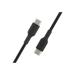 BELKIN BOOST CHARGE USB-C to USB-C Cable Braided 2m Black redeal.fr