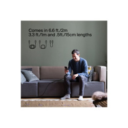 BELKIN BOOST CHARGE USB-C to USB-C Cable Braided 2m Black redeal.fr