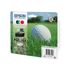 EPSON 2LB Multipack 34XL Ink CMYK DURABrite Ultra Blister XL w/s