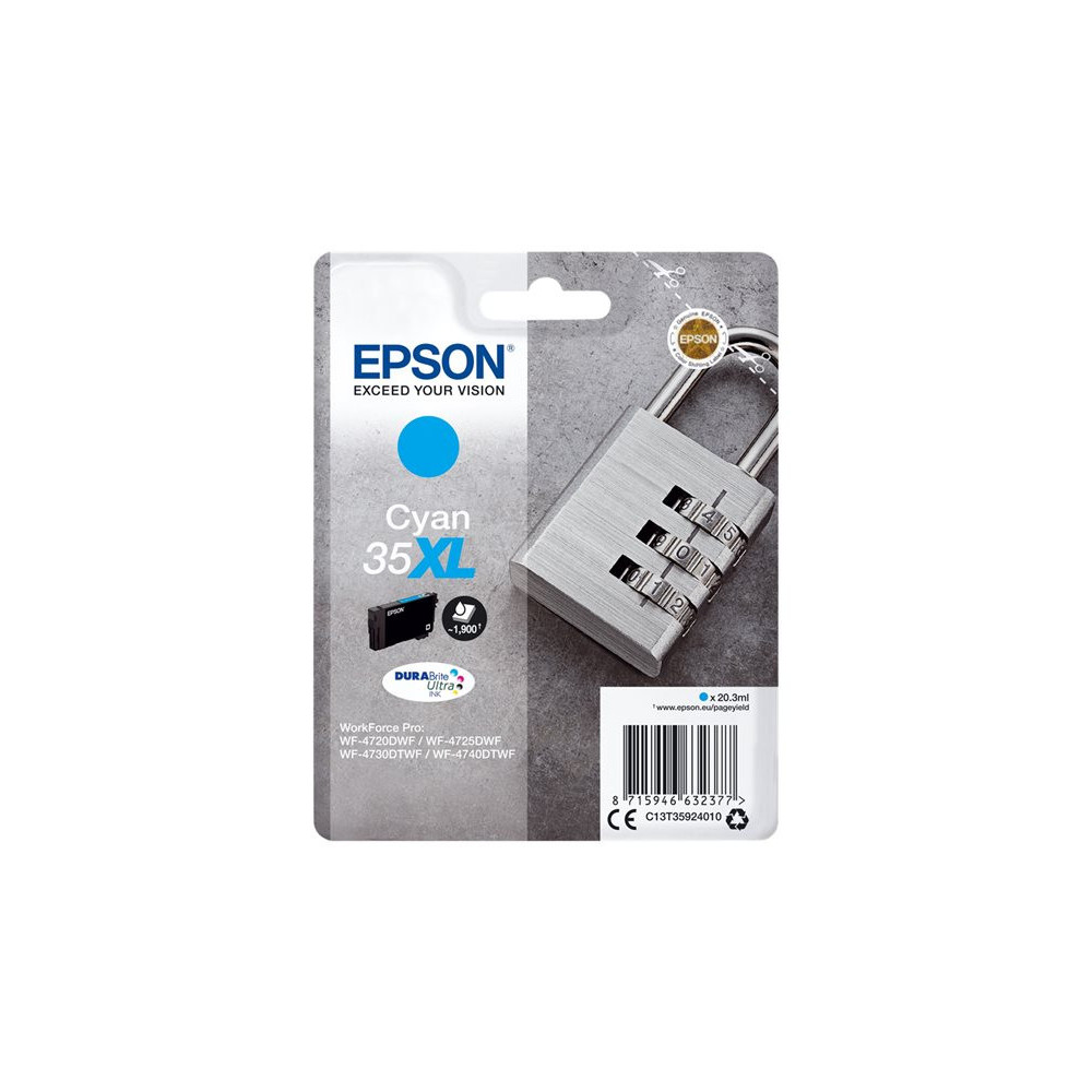 EPSON 2LB 35XL Ink Cyan 20.3ml