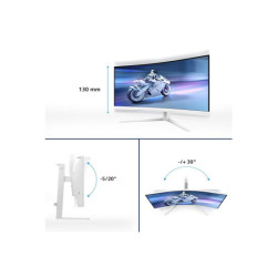 PHILIPS 34p 3440x1440 VA 130mm EVNIA 5000 Ambiglow Curved WQHD 180Hz Fast VA 1ms GtG HDR10 USB 4x USB 3.2 redeal.fr