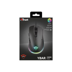 TRUST Souris gaming filaire YBAR noire redeal.fr