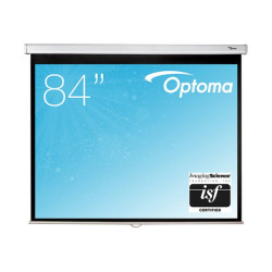 OPTOMA DS-9084PMG+ Ecran de projection Manuel 84" - 16:9 - 186 x 104,5 cm - Gain 1.0 redeal.fr
