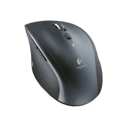 LOGITECH M705 Mouse right-handed laser wireless 2.4 GHz USB wireless receiver grey redeal.fr