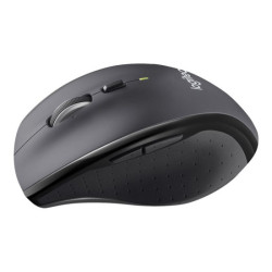 LOGITECH M705 Mouse right-handed laser wireless 2.4 GHz USB wireless receiver grey redeal.fr