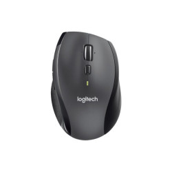 LOGITECH M705 Mouse right-handed laser wireless 2.4 GHz USB wireless receiver grey redeal.fr