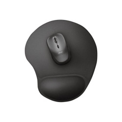TRUST Tapis de souris ergonomique BIGFOOT - noir redeal.fr
