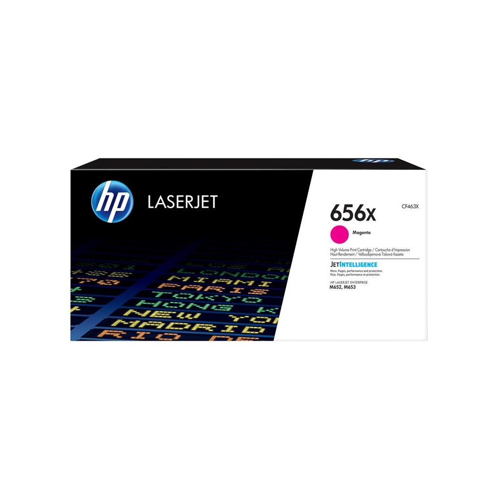 HP 656X original LaserJet Toner cartridge CF463X Magenta High Yield
