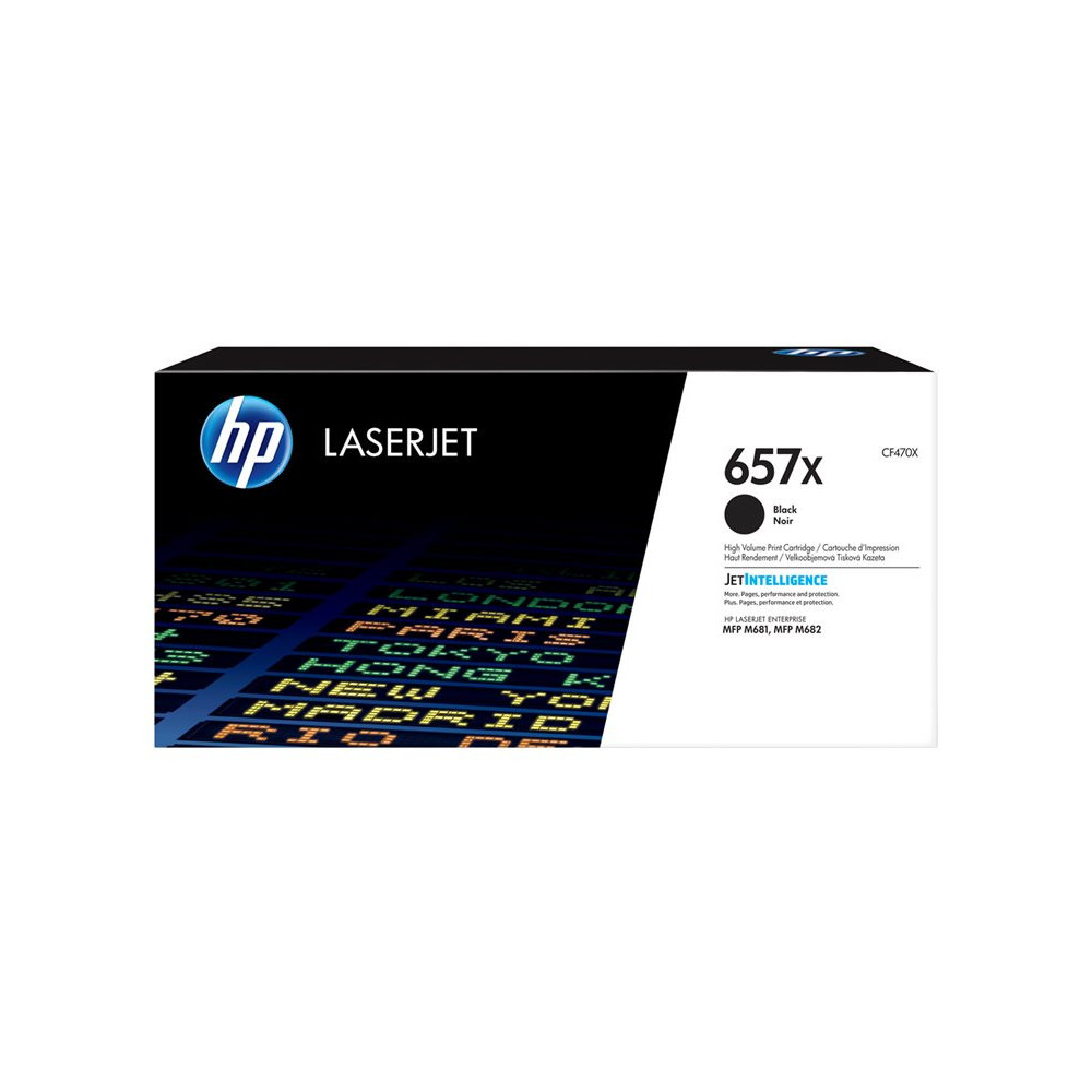 HP 657X original LaserJet Toner cartridge CF470X Black High Yield redeal.fr