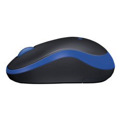 LOGITECH M185 Mouse optical wireless 2.4 GHz USB wireless receiver blue redeal.fr