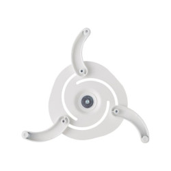 NEOMOUNTS BEAMER-C80WHITE Support de plafond pour vidéoprojecteur - h 13-20 cm - orientable redeal.fr
