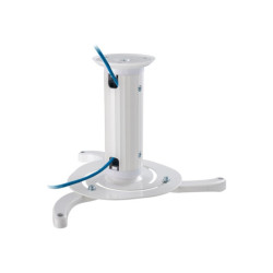 NEOMOUNTS BEAMER-C80WHITE Support de plafond pour vidéoprojecteur - h 13-20 cm - orientable redeal.fr