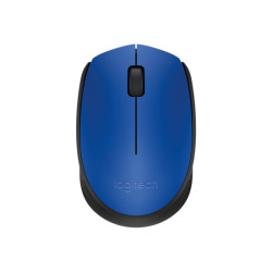 LOGITECH M171 Mouse right and left-handed wireless 2.4 GHz USB wireless receiver black blue redeal.fr