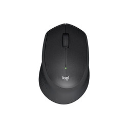 LOGITECH M330 SILENT PLUS Mouse 3 buttons wireless 2.4 GHz USB wireless receiver blue redeal.fr