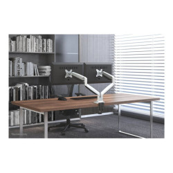 NEOMOUNTS NM-D750DSILVER Support décran à fixer 10-32p - ressort à gaz redeal.fr