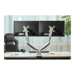 NEOMOUNTS NM-D750DSILVER Support décran à fixer 10-32p - ressort à gaz redeal.fr