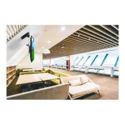 NEOMOUNTS FPMA-C020BLACK Support de plafond pour écran de 10-40p - h 26.5-40 cm redeal.fr