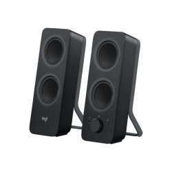 LOGITECH Z207 Speakers for PC 2.0-channel wireless Bluetooth 5 Watt Total black redeal.fr