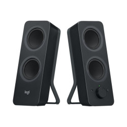 LOGITECH Z207 Speakers for PC 2.0-channel wireless Bluetooth 5 Watt Total black redeal.fr