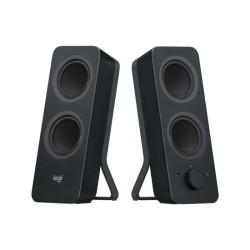 LOGITECH Z207 Speakers for PC 2.0-channel wireless Bluetooth 5 Watt Total black redeal.fr