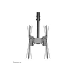 NEOMOUNTS NM-C440DBLACK Support de plafond pour double écran 32-60p - h 56-91 cm redeal.fr