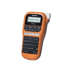BROTHER PT-E110VP Etiqueteuse portable pour les electriciens livree avec mallette de transport et adaptateur secteur