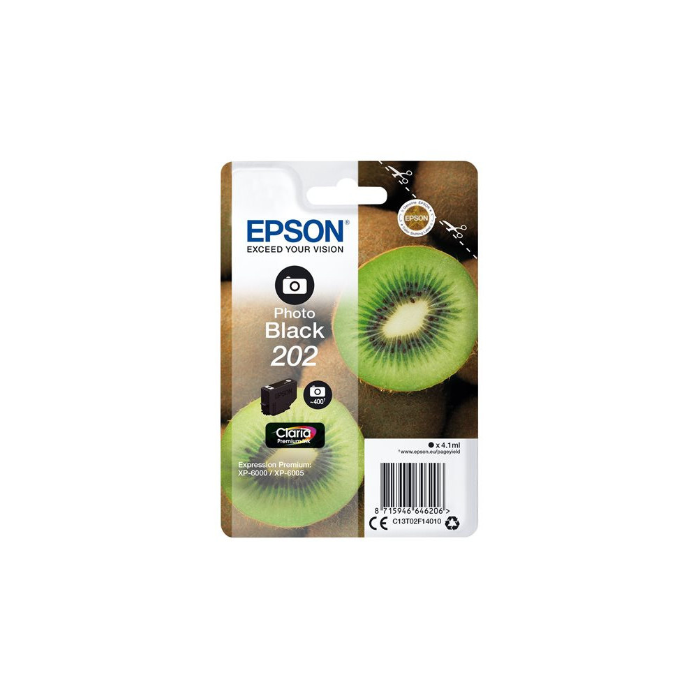 EPSON 5LB Singlepack Photo Black 202 Kiwi Clara Premium Ink redeal.fr
