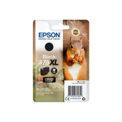 EPSON 5LB Singlepack Black 378XL Squirrel Clara Photo HD Ink
