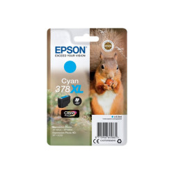 EPSON 1LB Singlepack Cyan 378XL Squirrel Clara Photo HD Ink