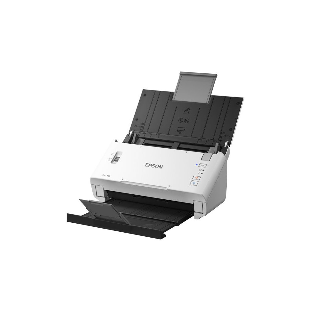 EPSON WorkForce DS-410 Document scanner Contact Image Sensor CIS Duplex A4 600x600dpi 26ppm ADF 50sheets 3000scans/d USB 2.0