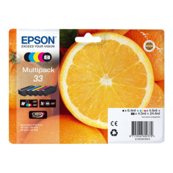 EPSON 4LB 33 Multipack non tagged Claria Premium Ink Orange