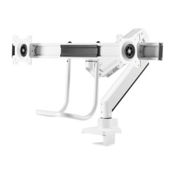 NEOMOUNTS NM-D775DXWHITE Support décran à fixer 10-32p - ressort à gaz - Topfix - arrêt 180 redeal.fr