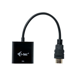 I-TEC Adapter HDMI to VGA resolution Full-HD 1920x1080/60Hz Cable 15cm gilded HDMI-connector redeal.fr