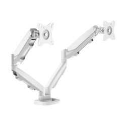 FELLOWES BRAS ARTICULE DOUBLE ECRAN EPPADUAL BLANC compatible jusqu’à 39 POUCES redeal.fr