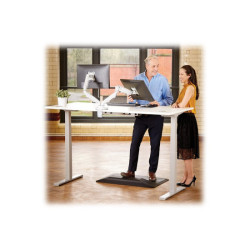 FELLOWES BRAS ARTICULE DOUBLE ECRAN EPPADUAL BLANC compatible jusqu’à 39 POUCES redeal.fr