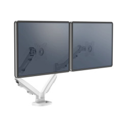 FELLOWES BRAS ARTICULE DOUBLE ECRAN EPPADUAL BLANC compatible jusqu’à 39 POUCES redeal.fr